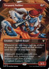 Treasure Nabber (Borderless Alternate Art) [Commander Masters] | Exor Games Bridgewater