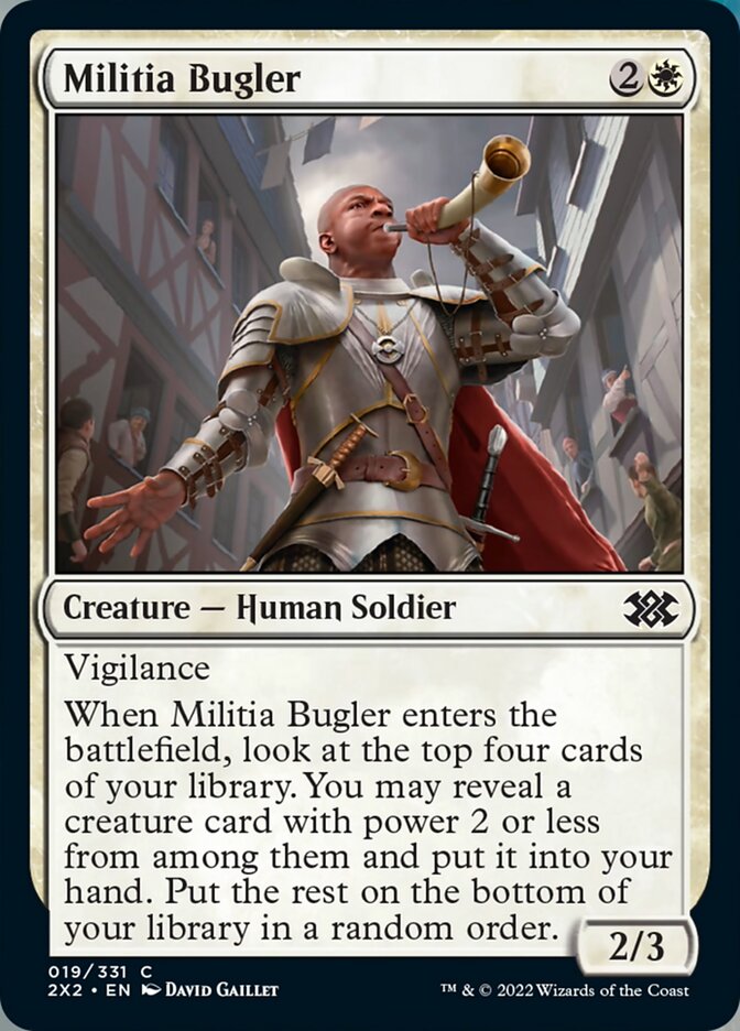 Militia Bugler [Double Masters 2022] | Exor Games Bridgewater