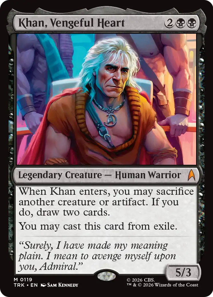 Khan, Vengeful Heart [Star Trek] | Exor Games Bridgewater