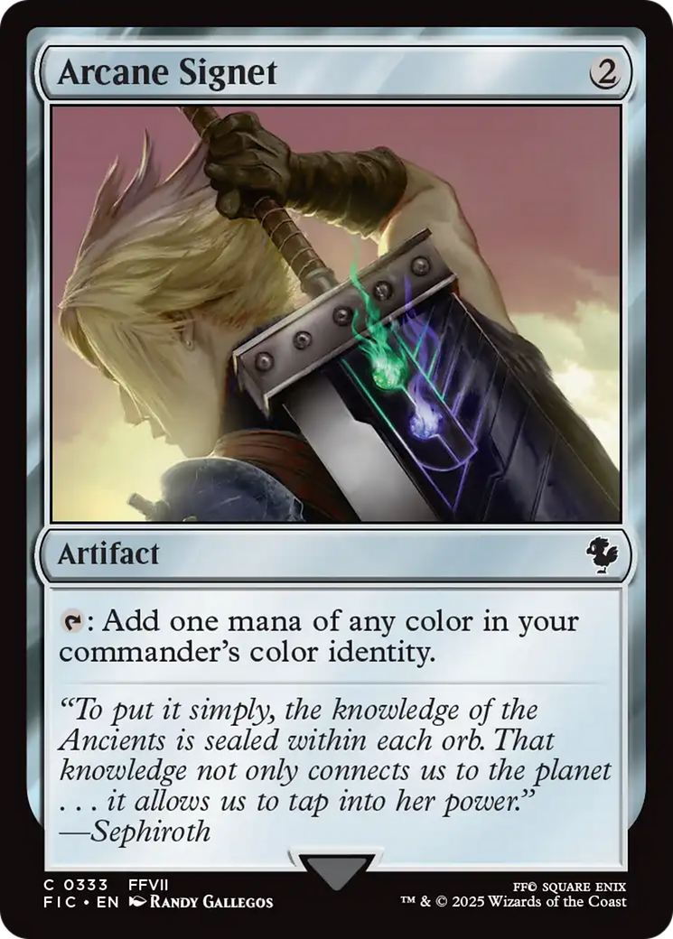 Arcane Signet (0333) [FINAL FANTASY Commander] | Exor Games Bridgewater