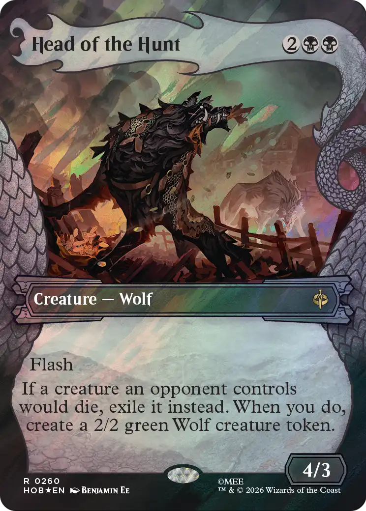 Head of the Hunt (Showcase) (Surge Foil) [The Hobbit] | Exor Games Bridgewater