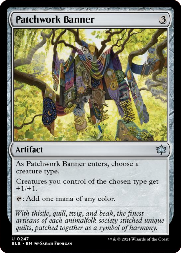 Patchwork Banner [Bloomburrow] | Exor Games Bridgewater