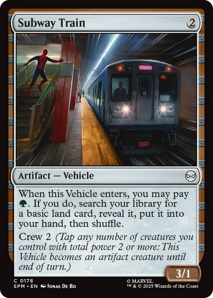 Subway Train [Marvel's Spider-Man] | Exor Games Bridgewater