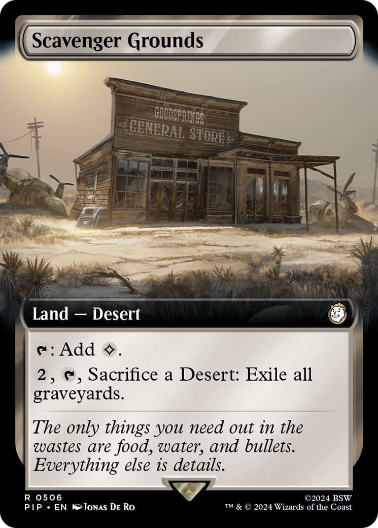 Scavenger Grounds (Extended Art) [Fallout] | Exor Games Bridgewater