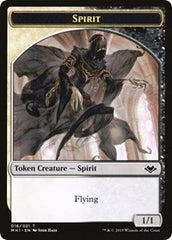 Spirit // Golem Double-Sided Token [Modern Horizons Tokens] | Exor Games Bridgewater