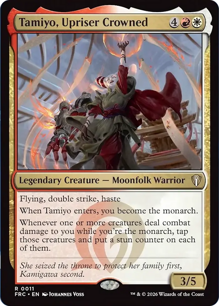 Tamiyo, Upriser Crowned [Reality Fracture Commander] | Exor Games Bridgewater