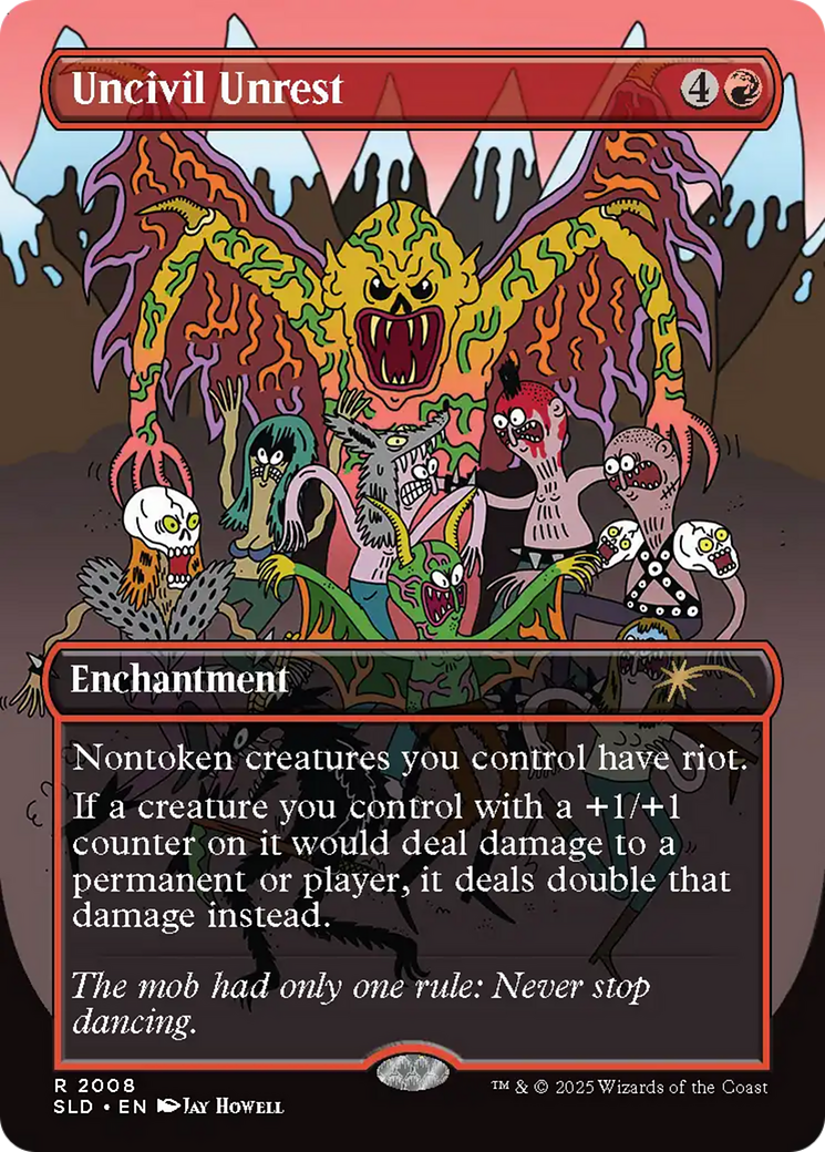 Uncivil Unrest (Rainbow Foil) [Secret Lair Drop Series] | Exor Games Bridgewater