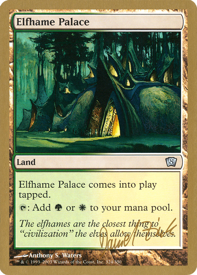 Elfhame Palace (Daniel Zink) [World Championship Decks 2003] | Exor Games Bridgewater