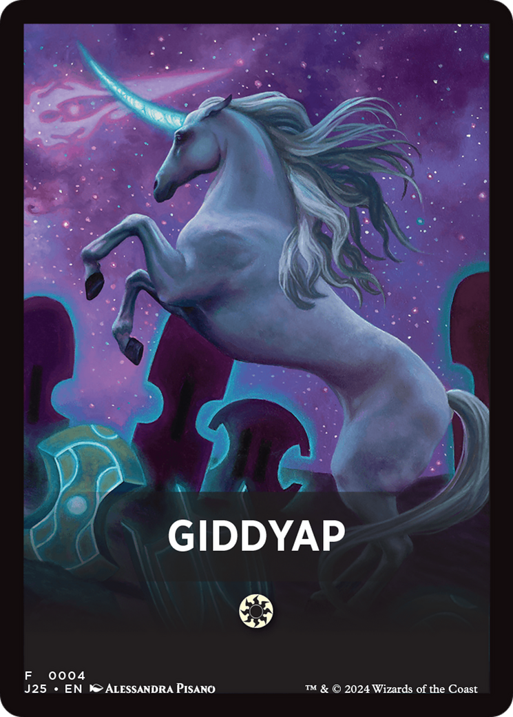Giddyap Theme Card [Foundations Jumpstart Front Cards] | Exor Games Bridgewater
