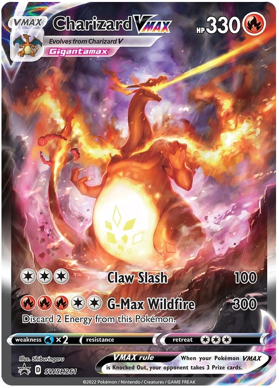 Charizard VMAX (SWSH261) [Sword & Shield: Black Star Promos] | Exor Games Bridgewater