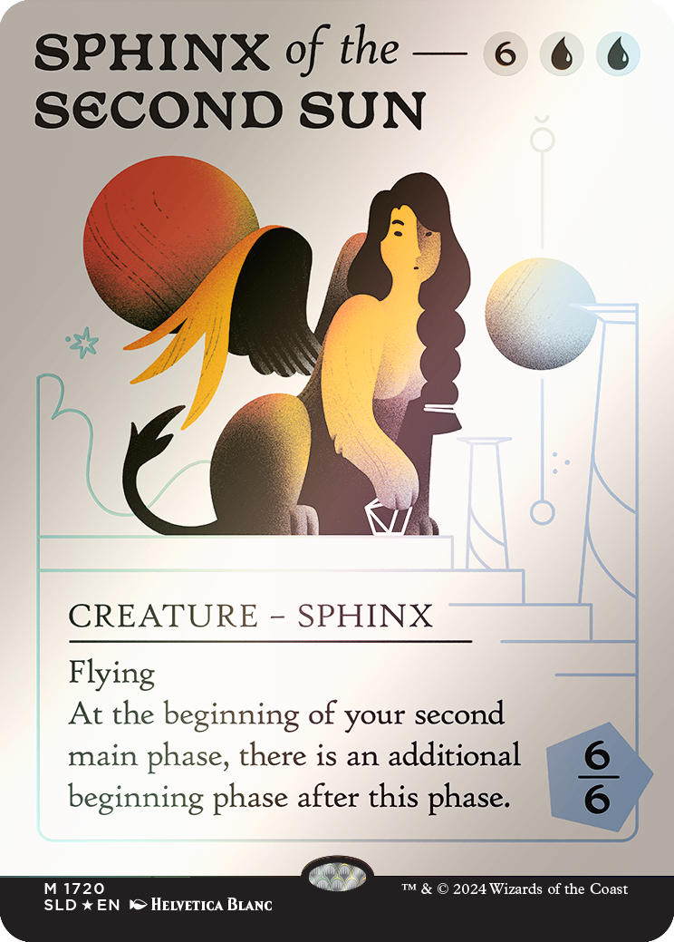 Sphinx of the Second Sun (Rainbow Foil) [Secret Lair Drop Series] | Exor Games Bridgewater