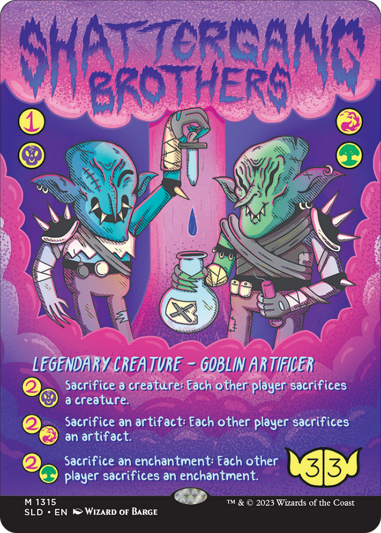 Shattergang Brothers (Rainbow Foil) [Secret Lair Drop Series] | Exor Games Bridgewater