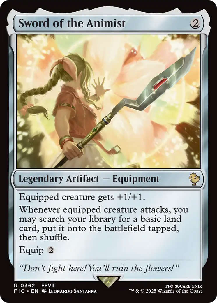 Sword of the Animist [FINAL FANTASY Commander] | Exor Games Bridgewater