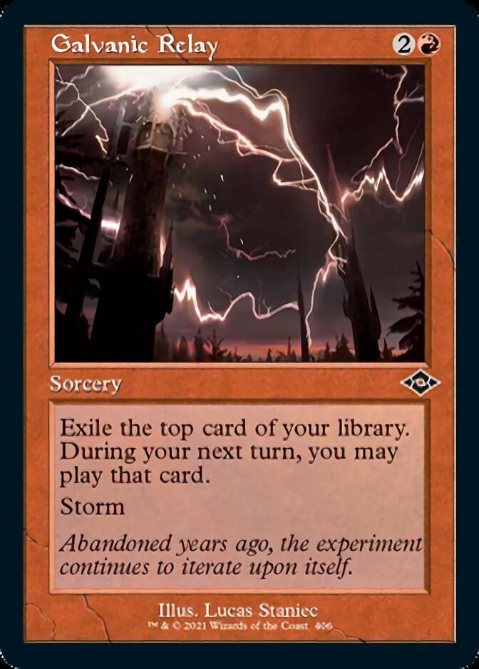 Galvanic Relay (Retro Foil Etched) [Modern Horizons 2] | Exor Games Bridgewater
