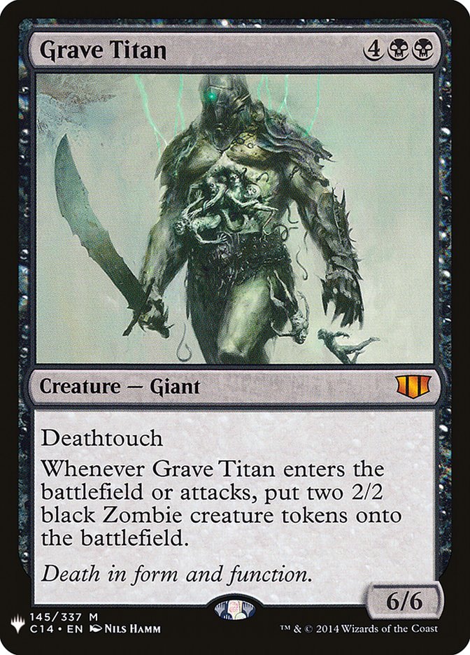 Grave Titan [Mystery Booster] | Exor Games Bridgewater