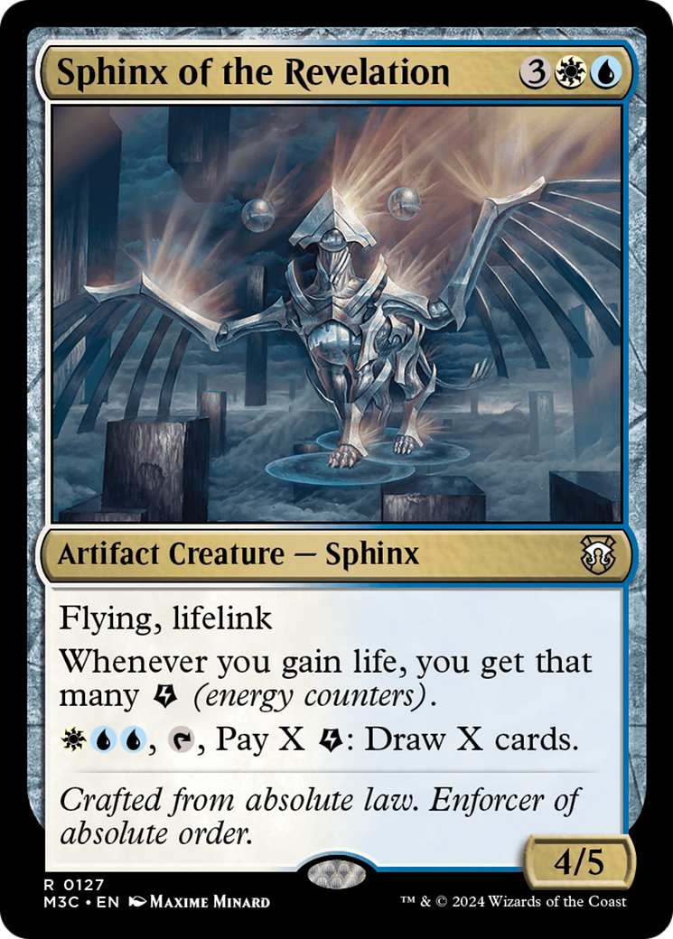 Sphinx of the Revelation (Ripple Foil) [Modern Horizons 3 Commander] | Exor Games Bridgewater