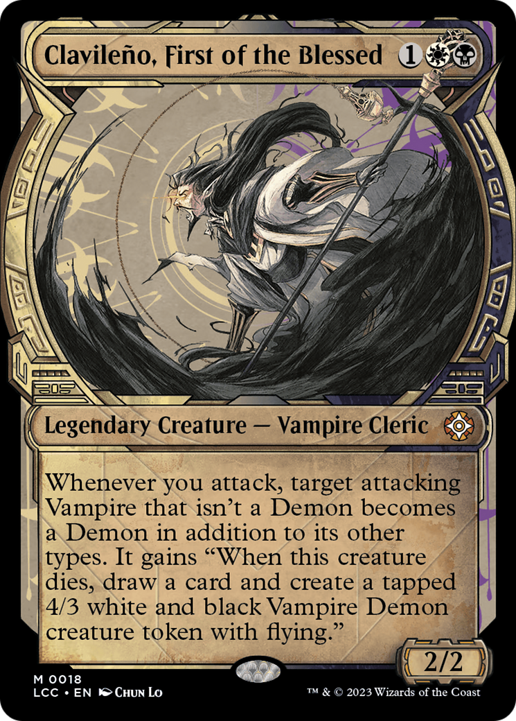Clavileno, First of the Blessed (Showcase) [The Lost Caverns of Ixalan Commander] | Exor Games Bridgewater