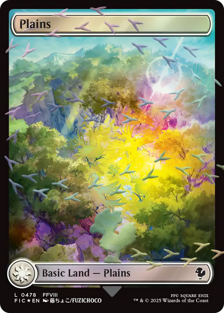 Plains (Chocobo Track Foil) [FINAL FANTASY Commander] | Exor Games Bridgewater