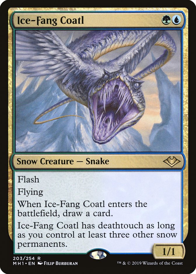 Ice-Fang Coatl [Modern Horizons] | Exor Games Bridgewater