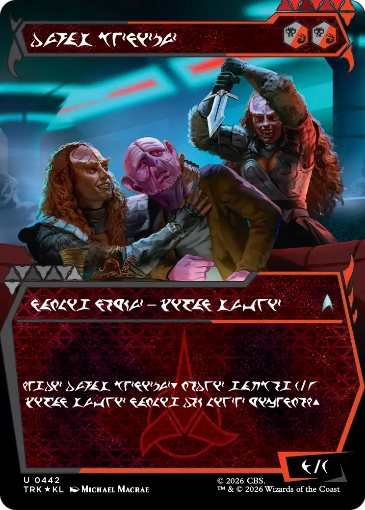 The Duras Sisters (Showcase) (Klingon) [Star Trek] | Exor Games Bridgewater