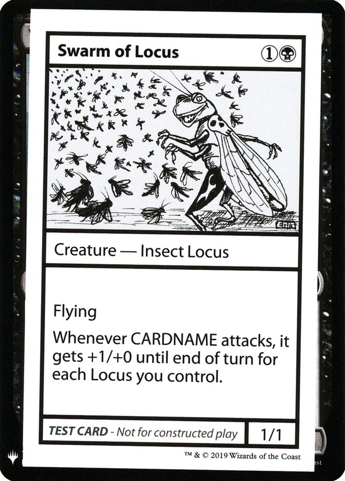 Swarm of Locus [Mystery Booster Playtest Cards] | Exor Games Bridgewater