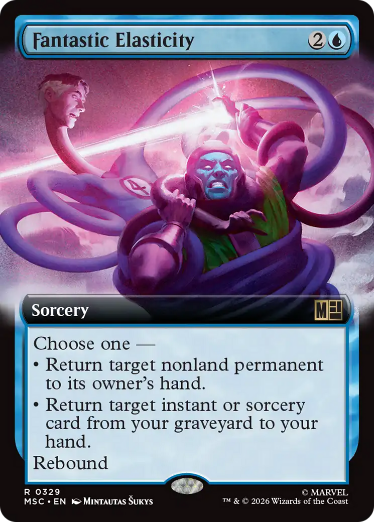 Fantastic Elasticity (Extended Art) [Marvel Super Heroes Commander] | Exor Games Bridgewater