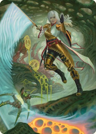 The Eternal Wanderer Art Card [Phyrexia: All Will Be One Art Series] | Exor Games Bridgewater