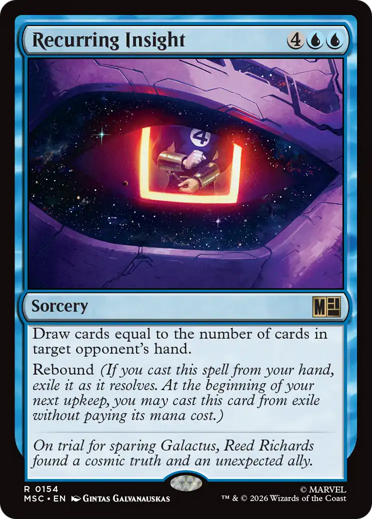 Recurring Insight [Marvel Super Heroes Commander] | Exor Games Bridgewater