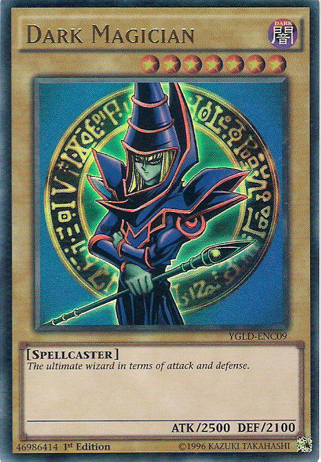 Dark Magician [YGLD-ENC09] Ultra Rare | Exor Games Bridgewater