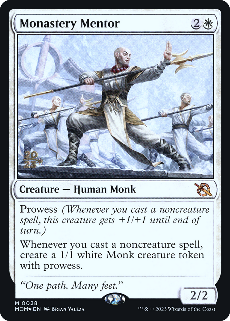 Monastery Mentor [March of the Machine Prerelease Promos] | Exor Games Bridgewater