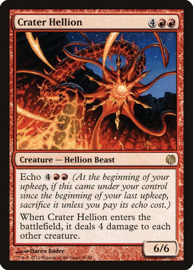 Crater Hellion [Duel Decks: Heroes vs. Monsters] | Exor Games Bridgewater