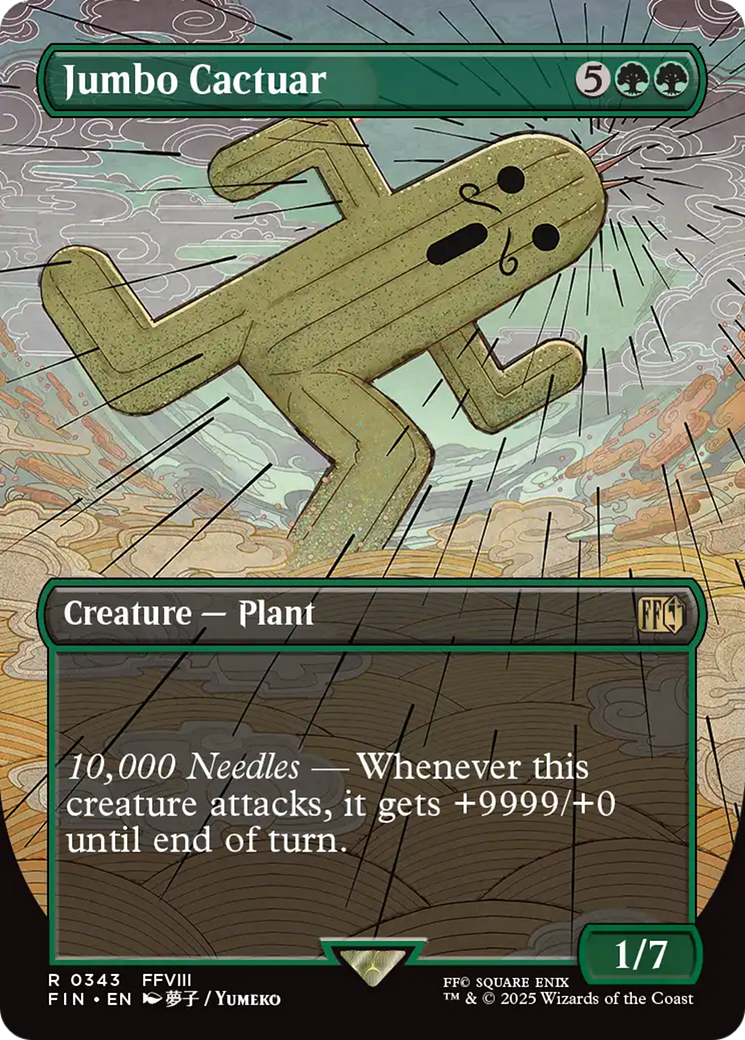 Jumbo Cactuar (Borderless) [FINAL FANTASY] | Exor Games Bridgewater