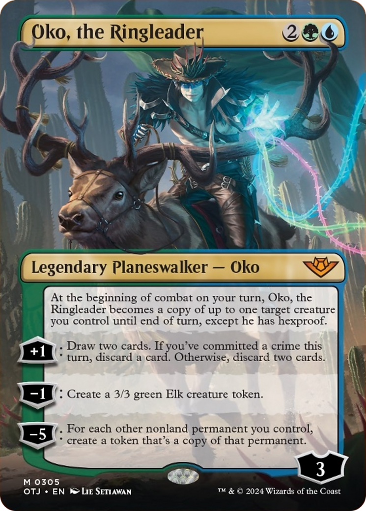 Oko, the Ringleader (Borderless) [Outlaws of Thunder Junction] | Exor Games Bridgewater