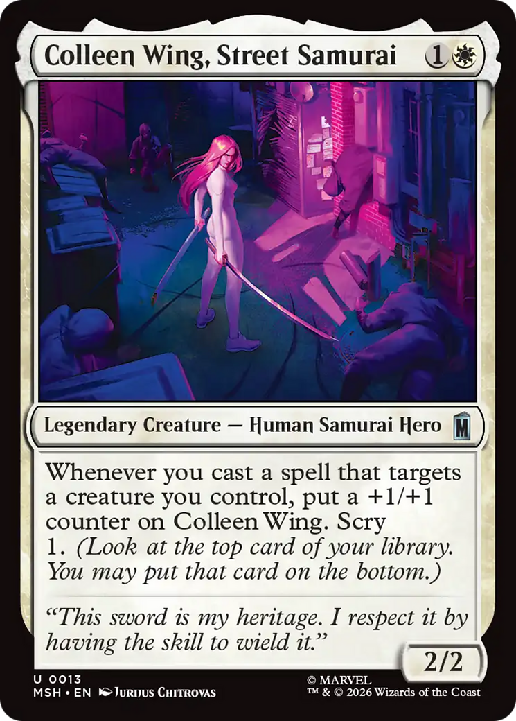 Colleen Wing, Street Samurai [Marvel Super Heroes] | Exor Games Bridgewater