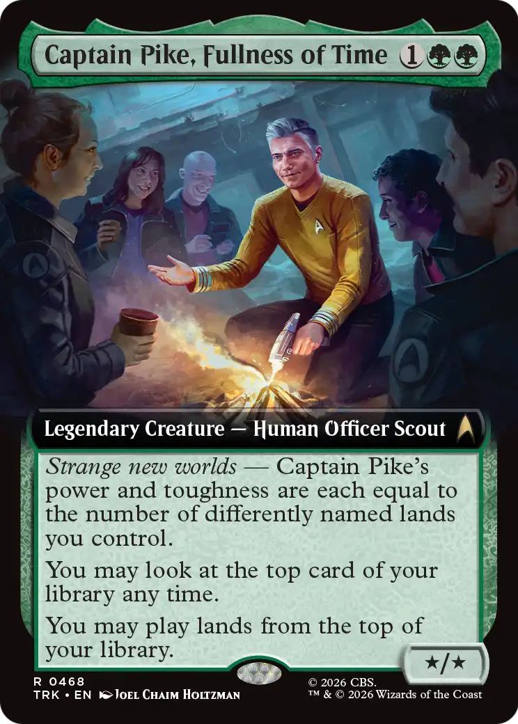 Captain Pike, Fullness of Time (Extended Art) [Star Trek] | Exor Games Bridgewater