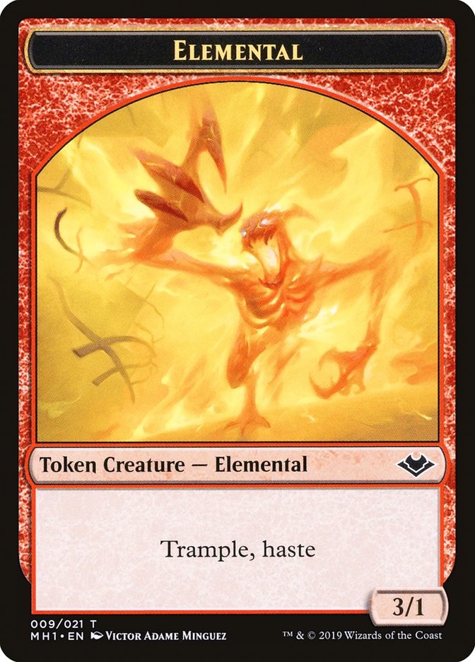 Elemental Token (009/021) [Modern Horizons Tokens] | Exor Games Bridgewater