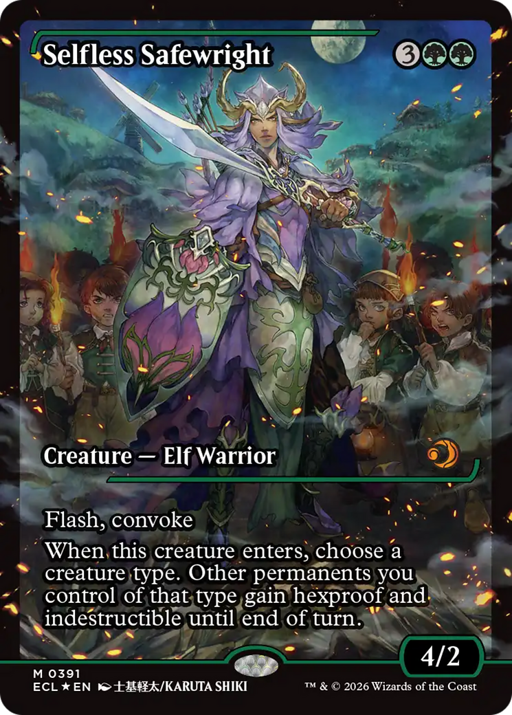 Selfless Safewright (Showcase) [Lorwyn Eclipsed] | Exor Games Bridgewater