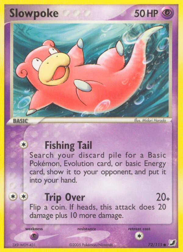 Slowpoke (72/115) [EX: Unseen Forces] | Exor Games Bridgewater