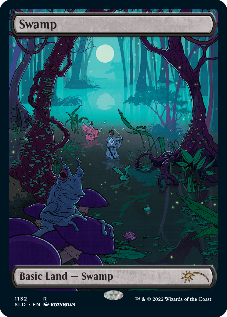 Swamp (1132) (Full-Art) [Secret Lair Drop Series] | Exor Games Bridgewater