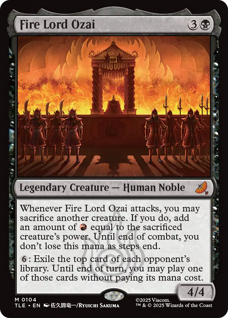 Fire Lord Ozai [Avatar: The Last Airbender: Eternal-Legal] | Exor Games Bridgewater