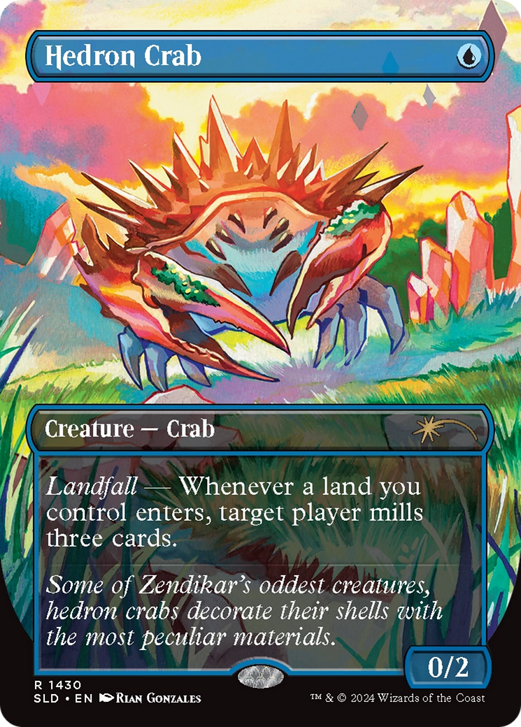 Hedron Crab (Rainbow Foil) [Secret Lair Drop Series] | Exor Games Bridgewater
