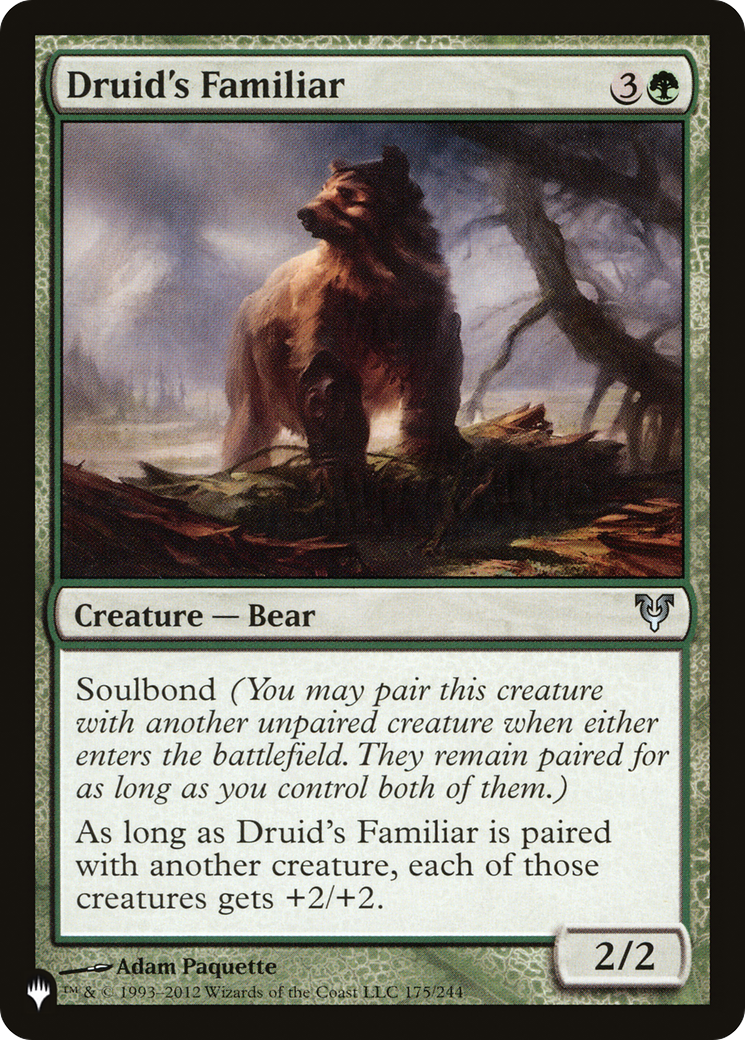 Druid's Familiar [The List Reprints] | Exor Games Bridgewater