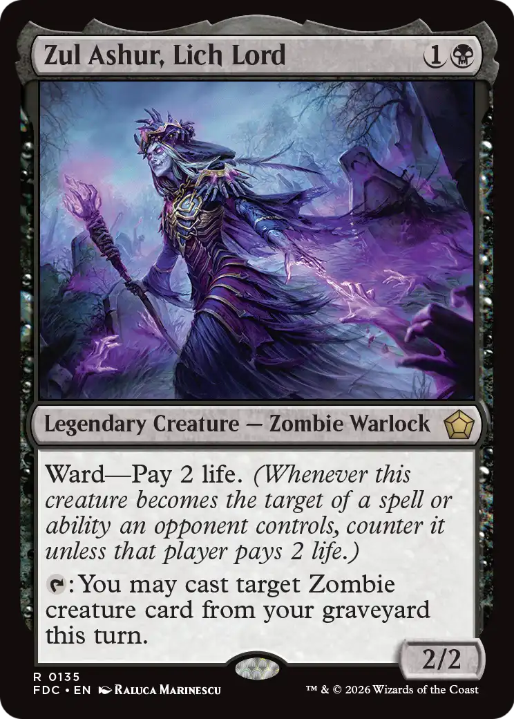 Zul Ashur, Lich Lord [Foundations Commander] | Exor Games Bridgewater