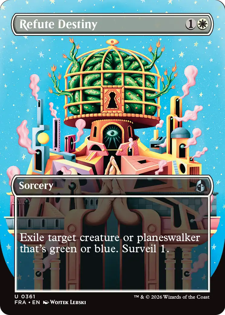Refute Destiny (Borderless) [Reality Fracture] | Exor Games Bridgewater