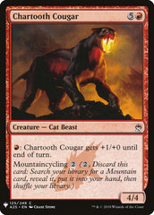 Chartooth Cougar [Mystery Booster] | Exor Games Bridgewater