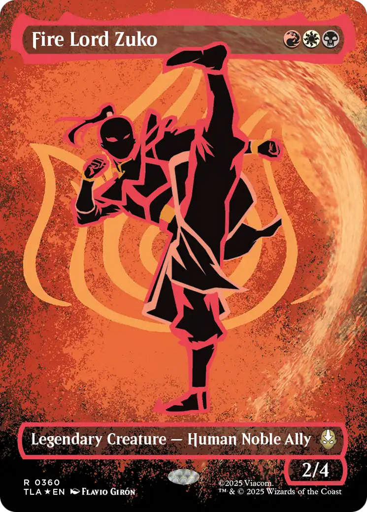 Fire Lord Zuko (Borderless Battle Pose) [Avatar: The Last Airbender] | Exor Games Bridgewater