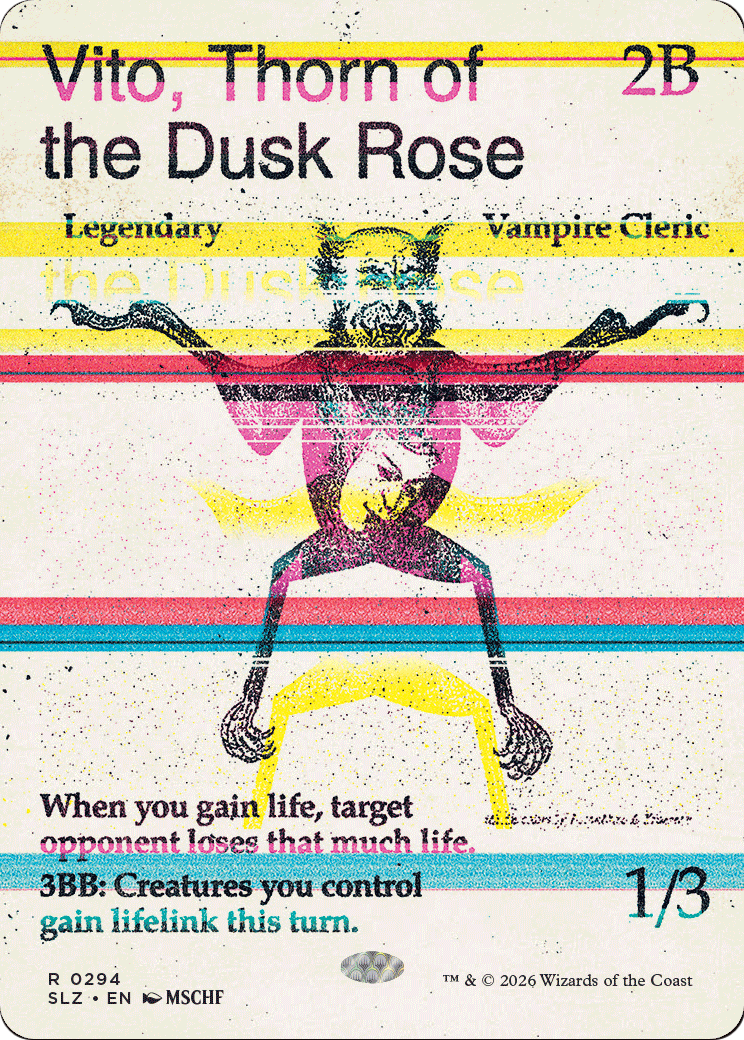 Vito, Thorn of the Dusk Rose (0294) [Secret Lair x MSCHF: The Zeta Set] | Exor Games Bridgewater