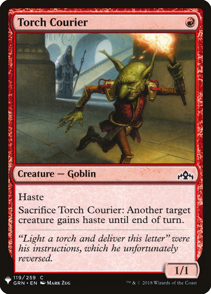 Torch Courier [Mystery Booster] | Exor Games Bridgewater