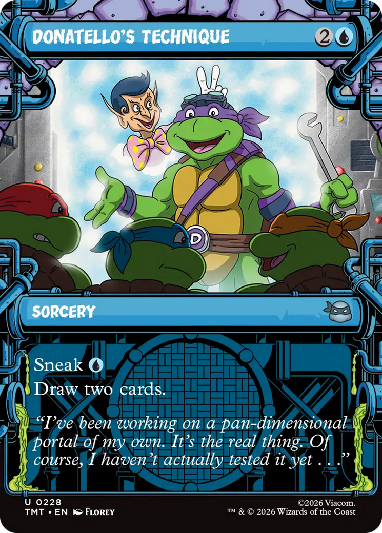 Donatello's Technique (Showcase) [Teenage Mutant Ninja Turtles] | Exor Games Bridgewater