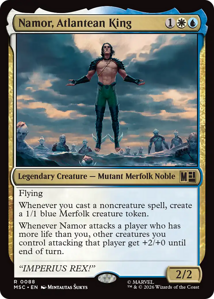 Namor, Atlantean King [Marvel Super Heroes Commander] | Exor Games Bridgewater